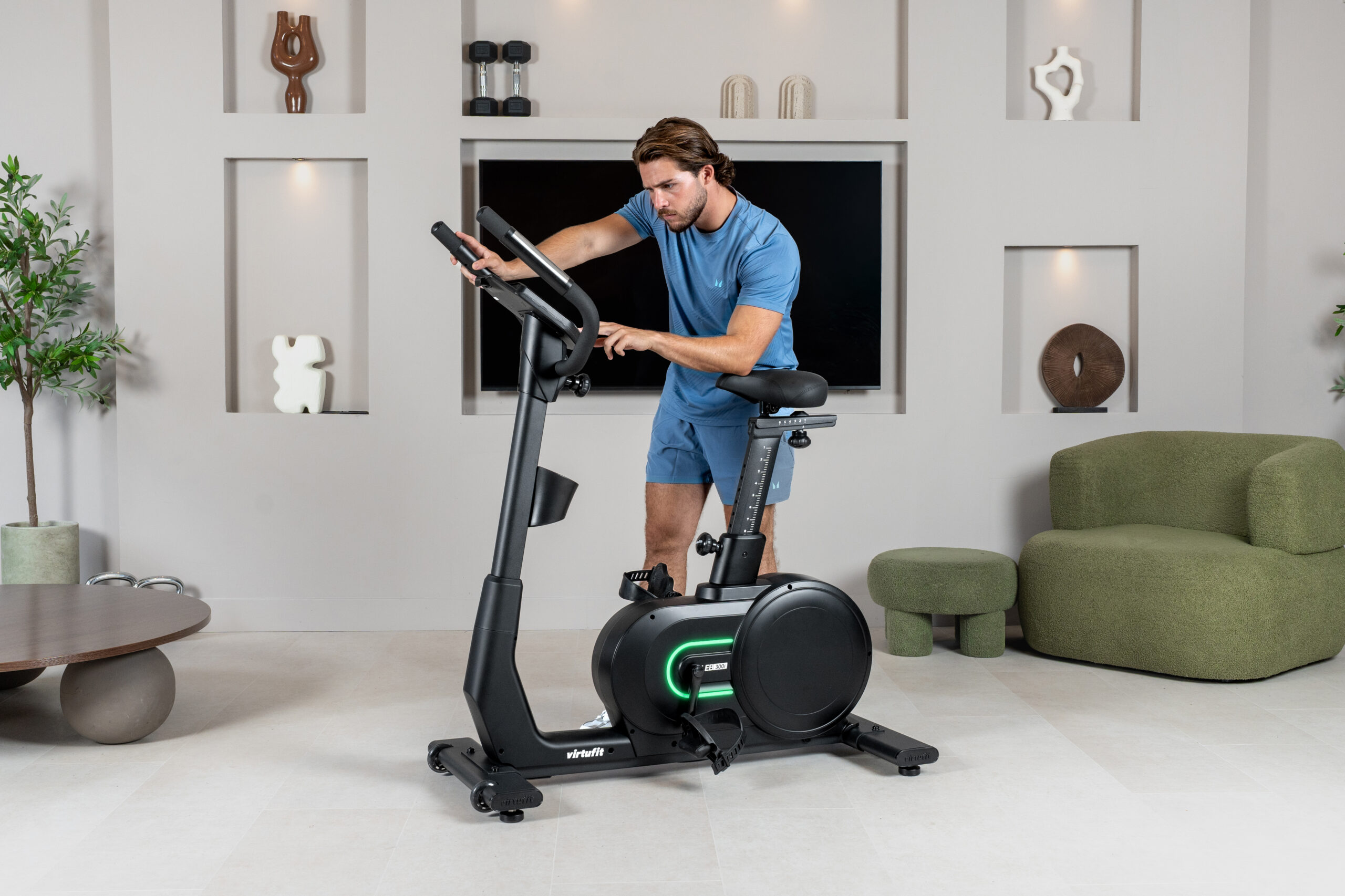 VirtuFit fitness equipment in a home gym